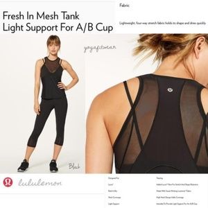 Fresh In Mesh Tank